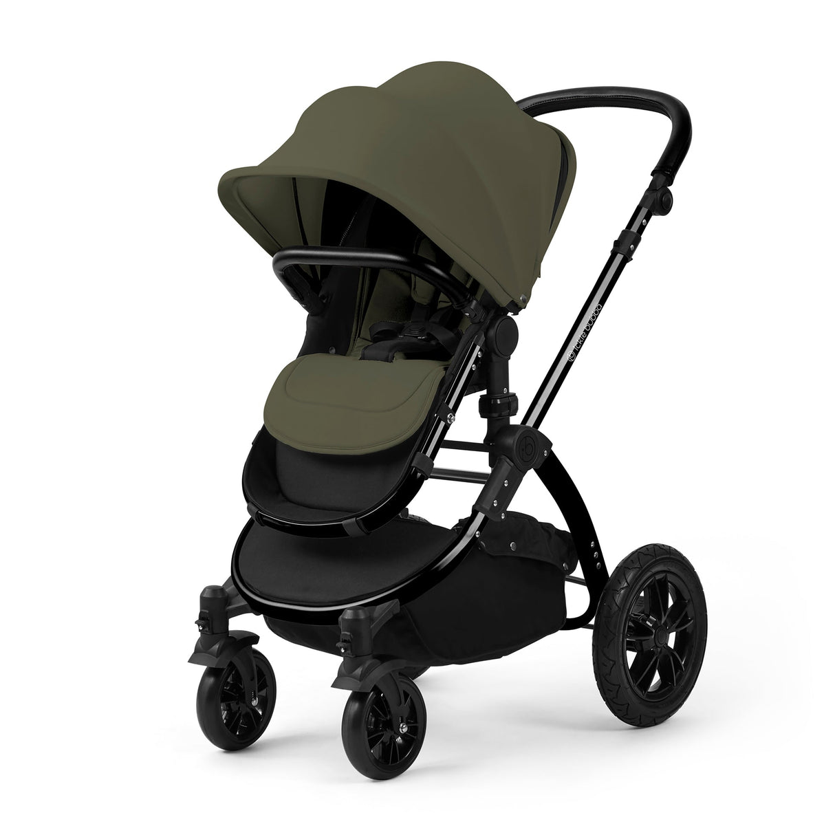 Ickle Bubba Stomp Luxe 12 Piece Travel System with i-Size Nimbus 180° Spin Car Seat & ISOFIX Base