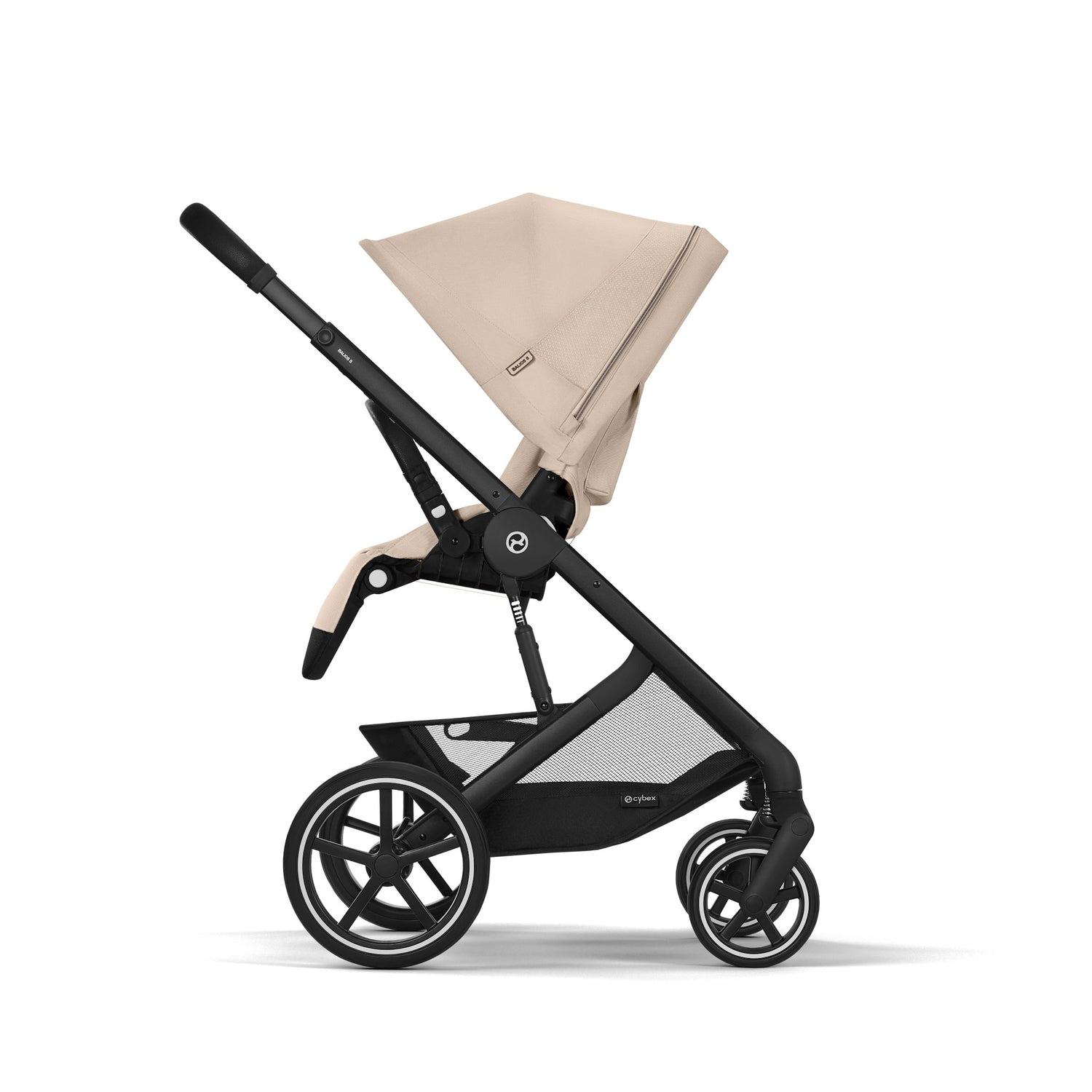 Cybex Balios S Lux Travel System with Cloud G Plus Car Seat, Almond Beige