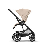 Cybex Balios S Lux Travel System with Cloud G Plus Car Seat, Almond Beige