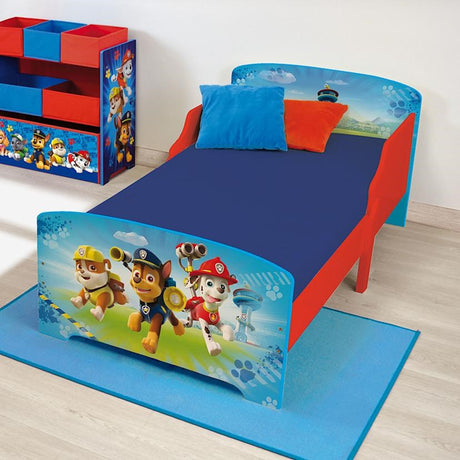 BabyLo Paw Patrol Licensed Wooden Junior Toddler Bed