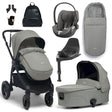 Mamas & Papas Ocarro Complete Travel Bundle with Cybex Cloud T + Base, Flint
