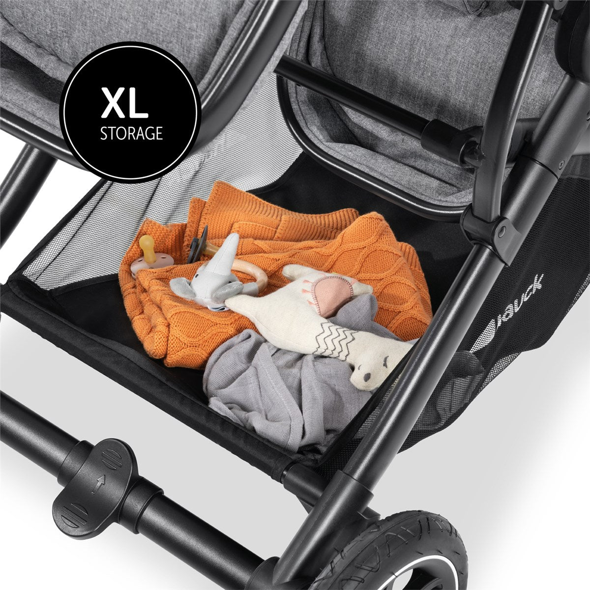 Hauck Atlantic Twin Tandem Pram & Pushchair