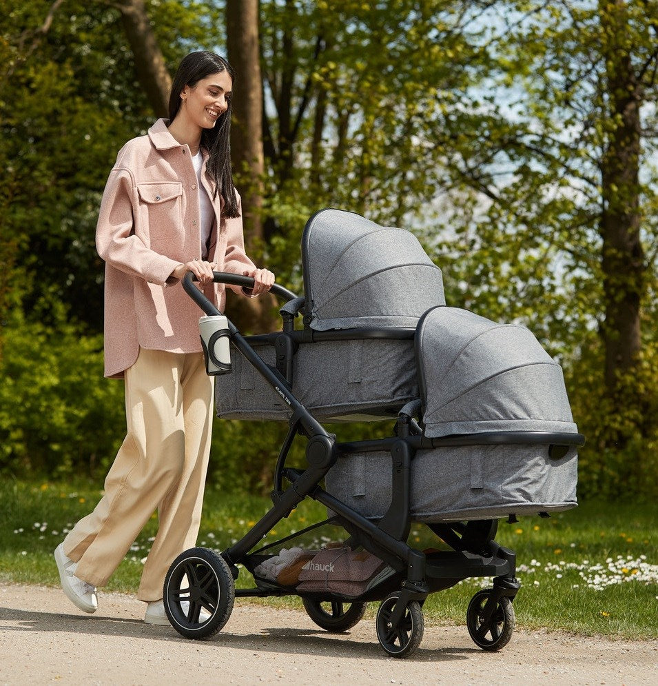 Hauck Atlantic Twin Tandem Pram & Pushchair