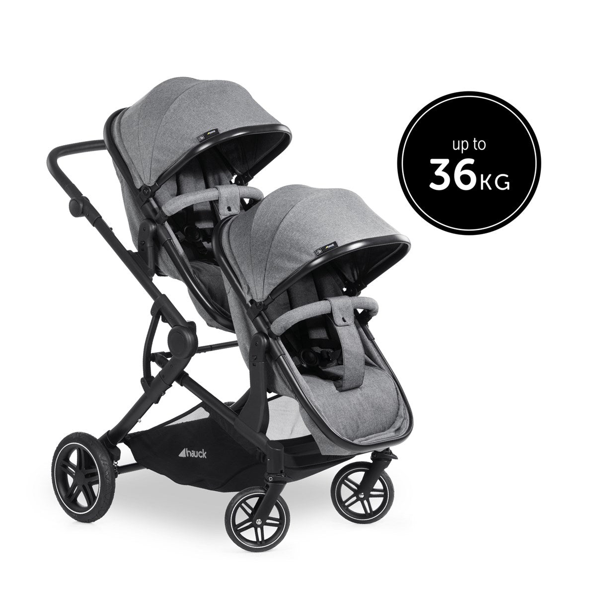 Hauck Atlantic Twin Tandem Pram & Pushchair