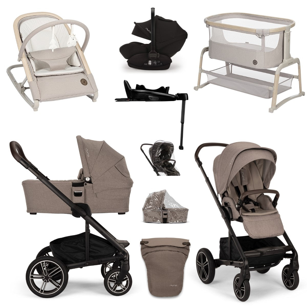 Nuna Mixx Next Premium Travel & Nursery Bundle