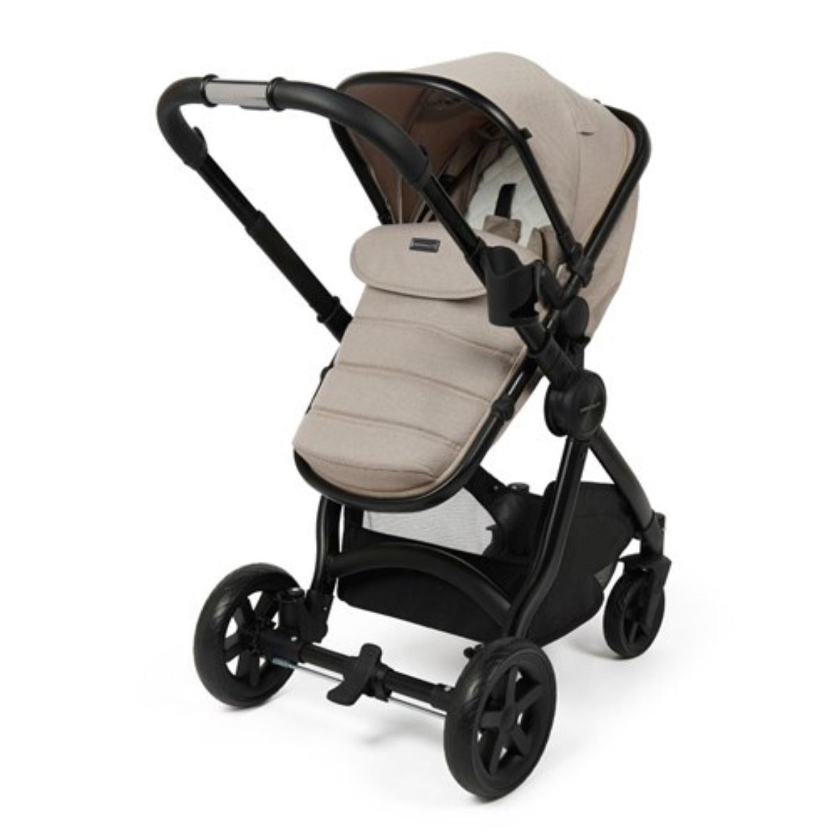 BabyLo Panorama XTi Premium Bundle & Travel System, Almond, Maxi Cosi Kori & Iora