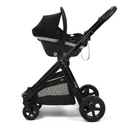 BabyLo Panorama XTi Premium Bundle & Travel System, Almond, Maxi Cosi Kori & Iora