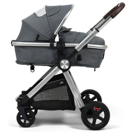 BabyLo Panorama XTi Premium Bundle & Travel System, Grey, Maxi Cosi Kori & Iora