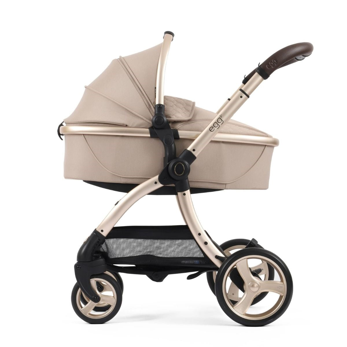 Egg Egg 3 Premium Travel System Bundle in Feather, With Maxi-Cosi Pebble 360 Pro² Car Seat & Base