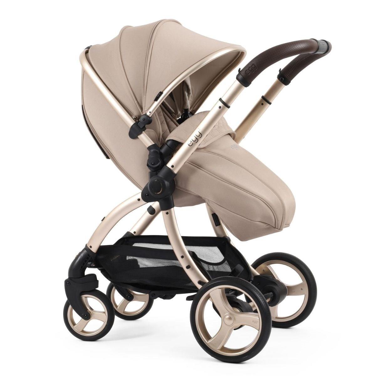 Egg Egg 3 Premium Travel System Bundle in Feather, With Maxi-Cosi Pebble 360 Pro² Car Seat & Base