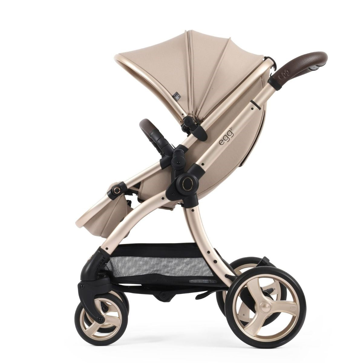 Egg Egg 3 Premium Travel System Bundle in Feather, With Maxi-Cosi Pebble 360 Pro² Car Seat & Base
