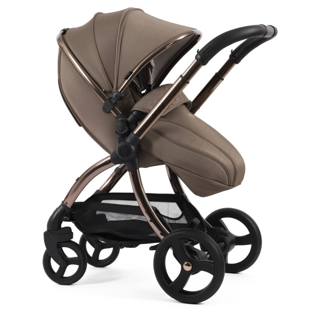 Egg Egg 3 Premium Travel System Bundle in Mink, With Maxi-Cosi Pebble 360 Pro¬≤ Car Seat & Base