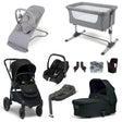 Mamas & Papas Ocarro Essential Travel & Nursery Bundle, Jet