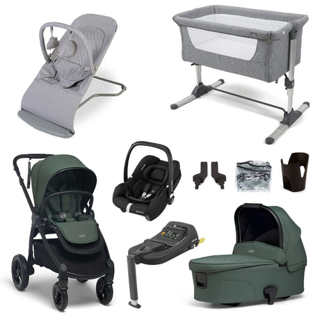 Mamas & Papas Ocarro Essential Travel & Nursery Bundle, Oasis