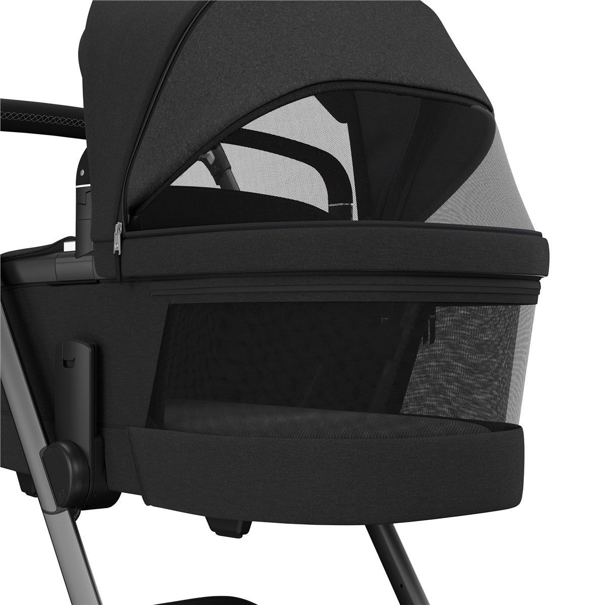 Maxi-Cosi Fame Essential Travel & Nursery Bundle, Twillic Black