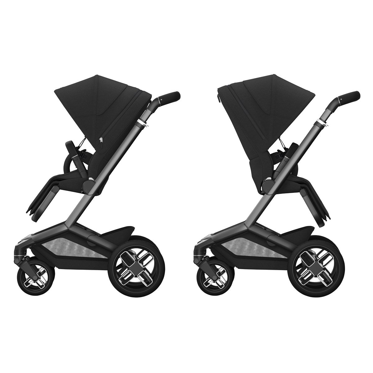 Maxi-Cosi Fame Essential Travel & Nursery Bundle, Twillic Black