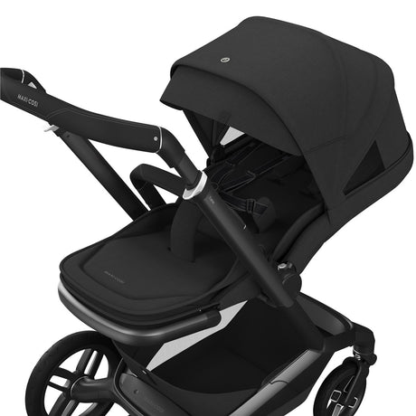 Maxi-Cosi Fame Essential Travel & Nursery Bundle, Twillic Black