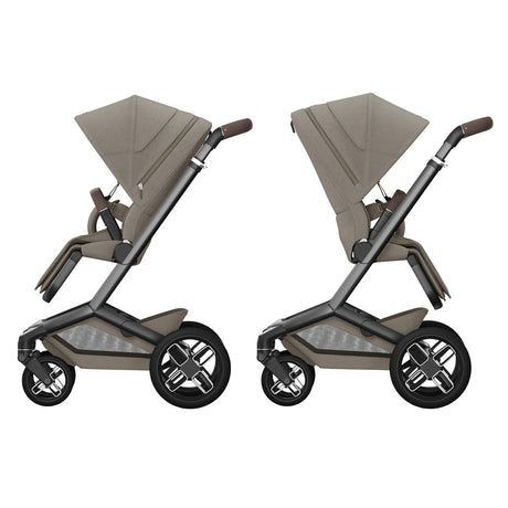 Maxi-Cosi Fame Essential Travel & Nursery Bundle, Twillic Truffle
