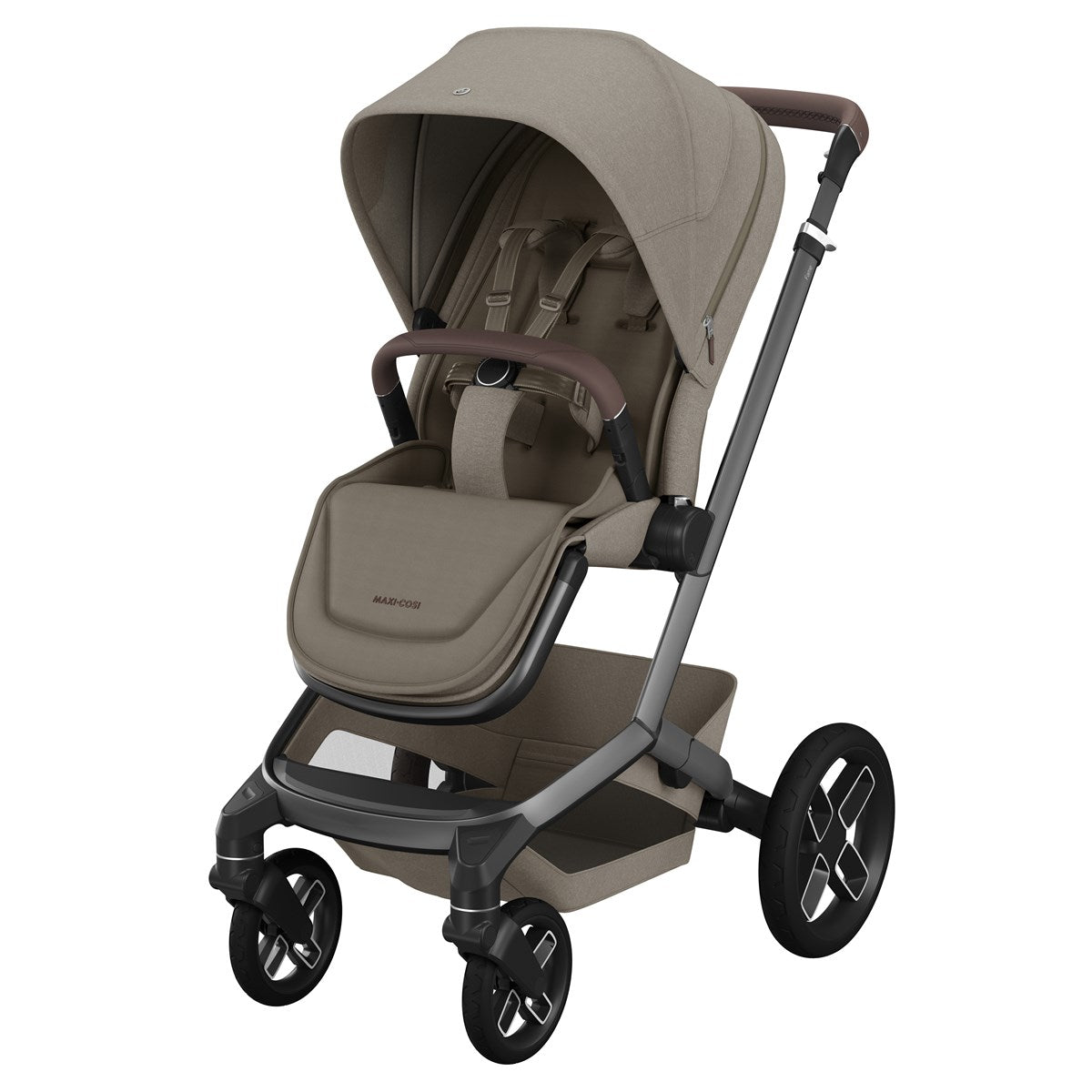 Maxi-Cosi Fame Essential Travel & Nursery Bundle, Twillic Truffle