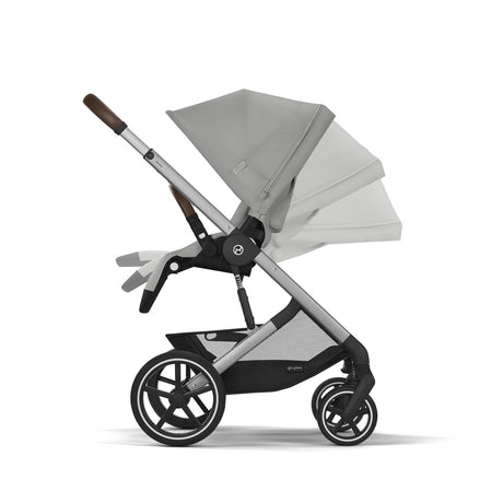 Cybex Balios S Lux Pushchair + Cot, Stone Grey