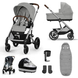 Cybex Balios S Lux 8 Piece Bundle, Stone Grey