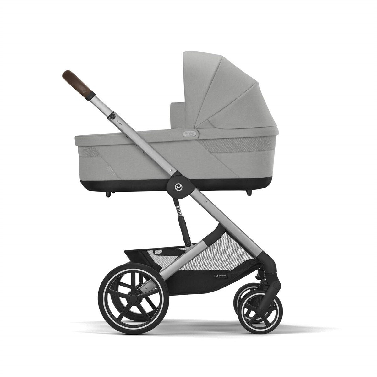 Cybex Balios S Lux Essential Travel & Nursery Bundle, Stone Grey