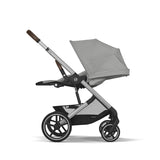 Cybex Balios S Lux Essential Travel & Nursery Bundle, Stone Grey