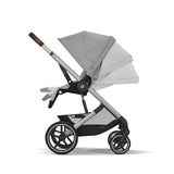 Cybex Balios S Lux Essential Travel & Nursery Bundle, Stone Grey