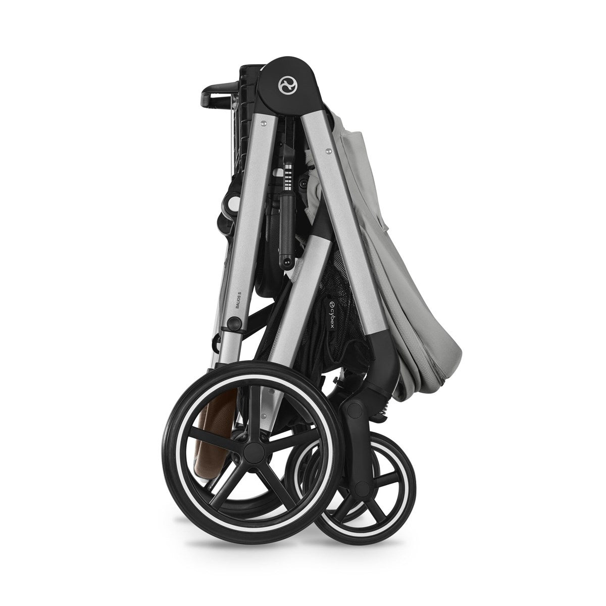 Cybex Balios S Lux Essential Travel & Nursery Bundle, Stone Grey