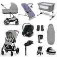 Cybex Balios S Lux Essential Travel & Nursery Bundle, Stone Grey