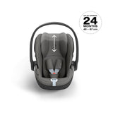 Cybex Balios S Lux 10 Piece Bundle with Cloud T & Base, Stone Grey