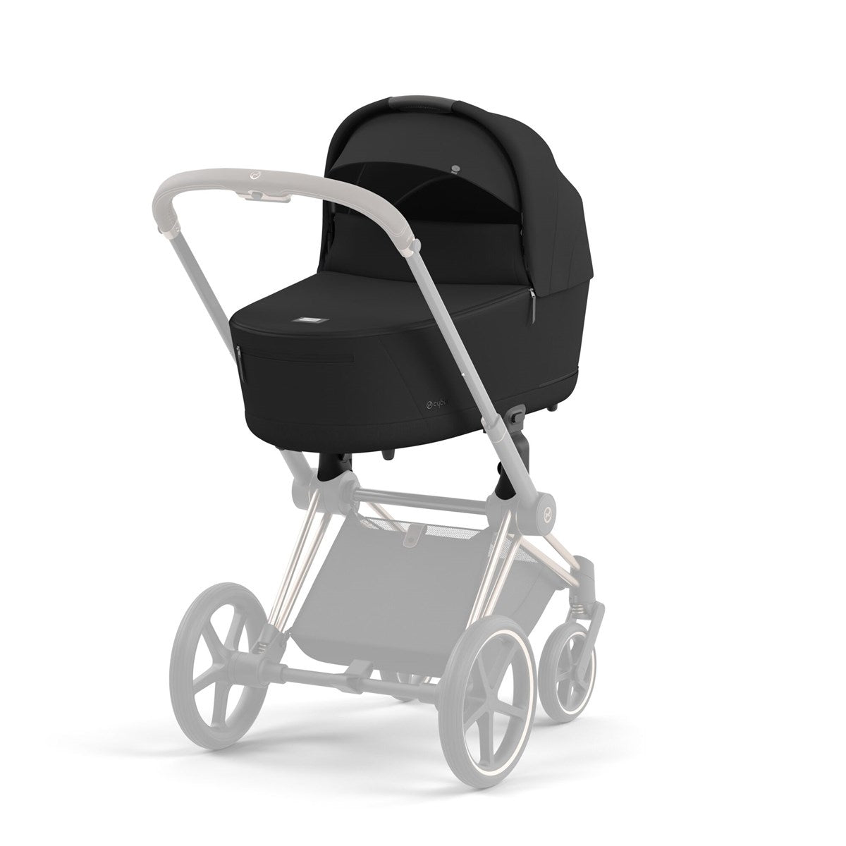 Cybex Priam Essential Travel & Nursery Bundle, Sepia Black / Matt Black