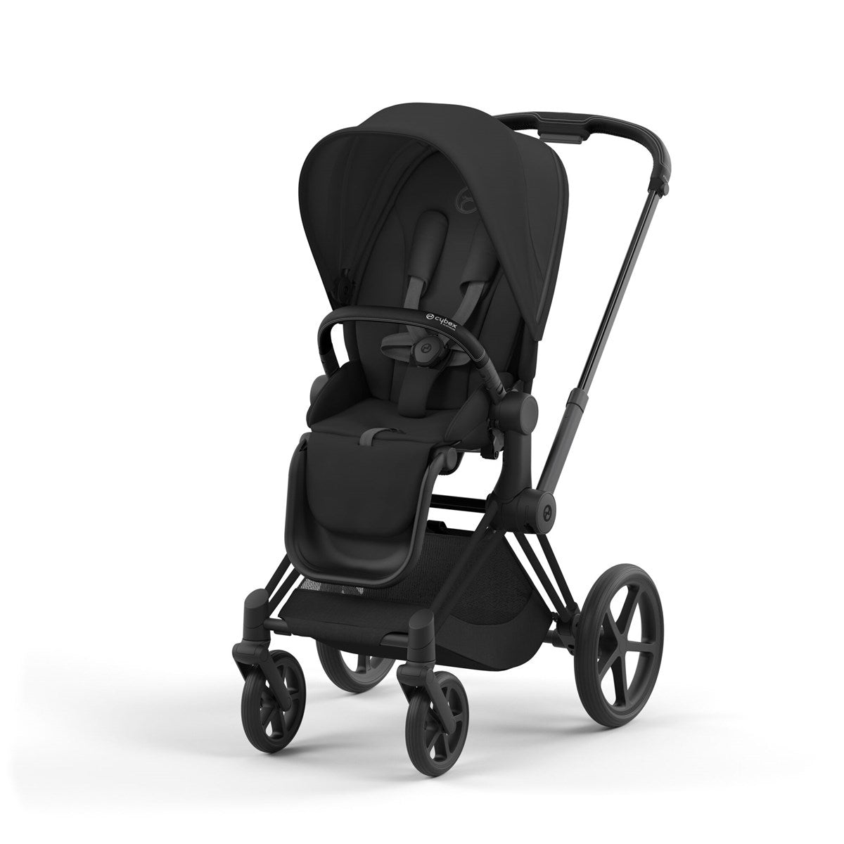 Cybex Priam Essential Travel & Nursery Bundle, Sepia Black / Matt Black