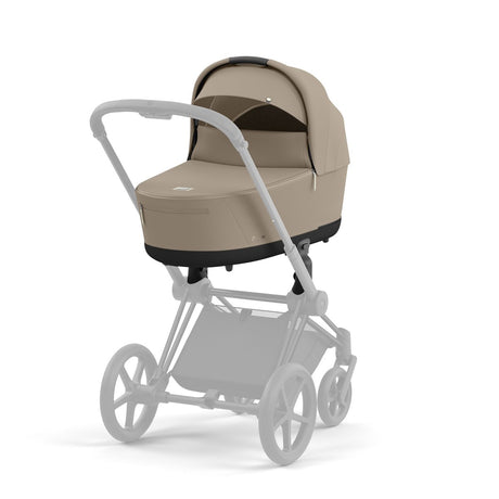 Cybex Priam Essential Travel & Nursery Bundle, Cozy Beige / Matt Black