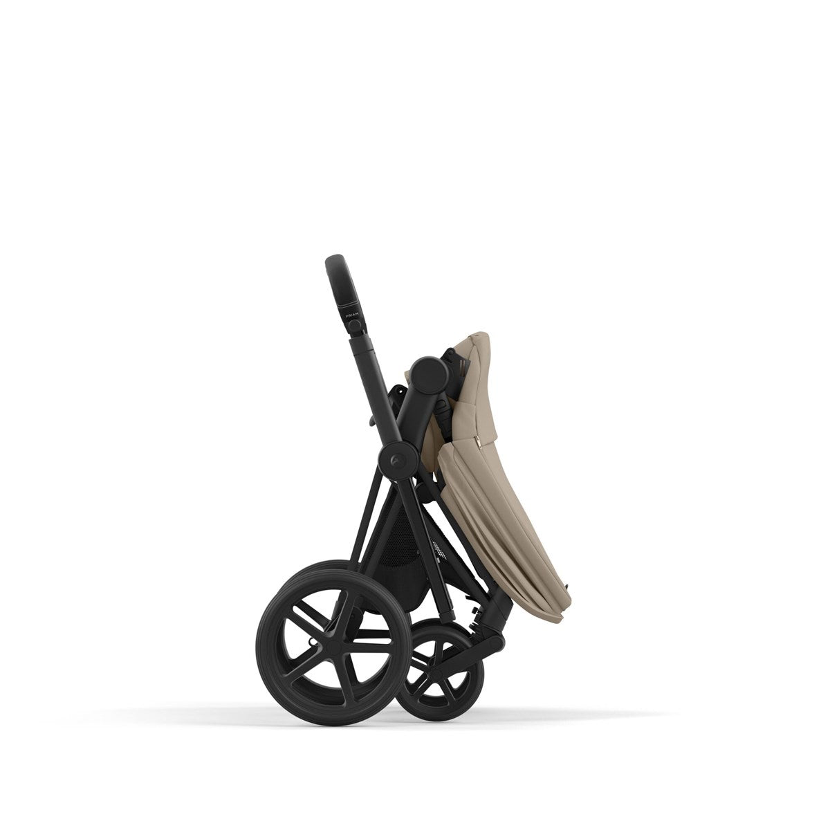 Cybex Priam Essential Travel & Nursery Bundle, Cozy Beige / Matt Black