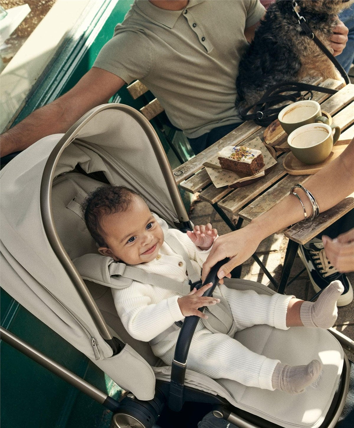 Mamas & Papas Vardo 7 Piece Pram Bundle, Shell