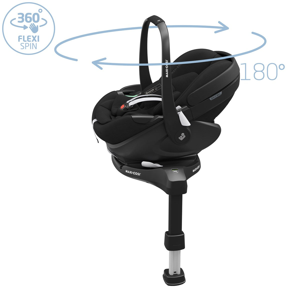 Maxi-Cosi Pebble 360 Pro² And Family Fix 360 Base, Twillic Black