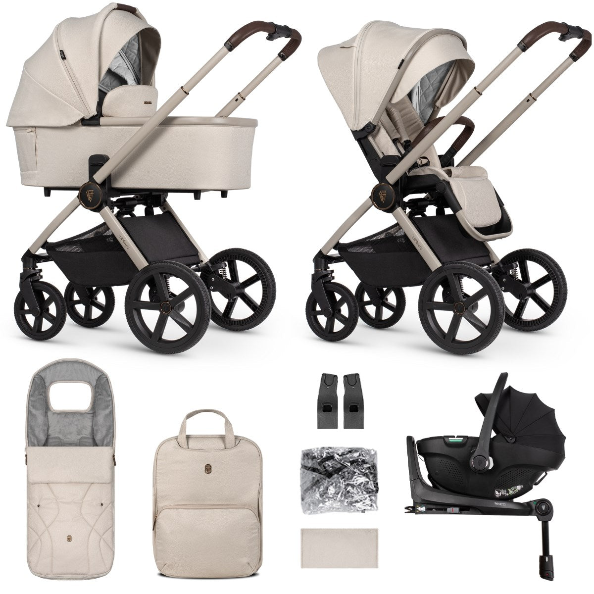 Venicci Upline 2 Travel System + 360 Base Bundle