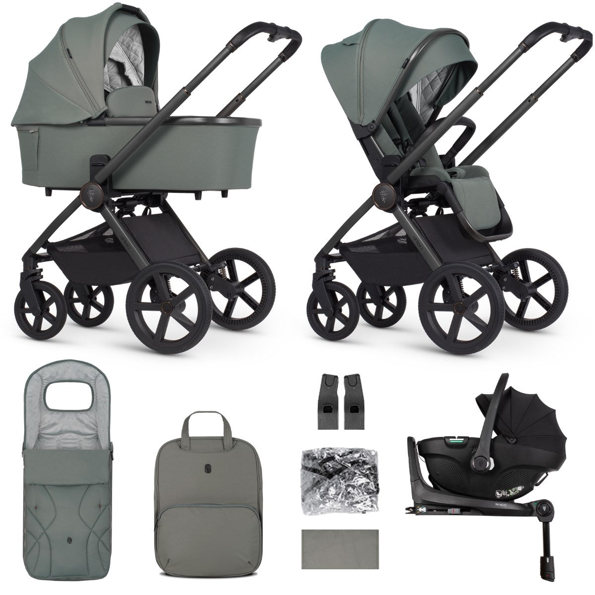 Venicci Upline 2 Travel System + 360 Base Bundle