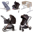 Red Kite Push Me Pace i Travel & Nursery Bundle, Amber