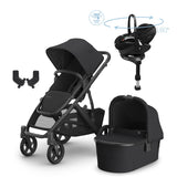 Uppababy Vista V3 Premium Travel System With Pebble 360 Pro² Car Seat, Jake