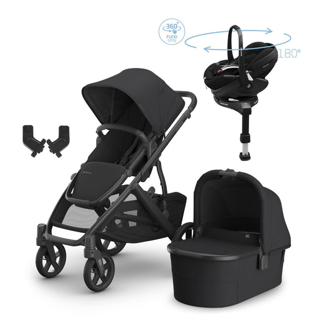 Uppababy Vista V3 Premium Travel System With Pebble 360 Pro² Car Seat, Jake
