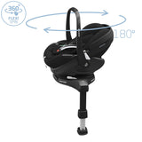 Maxi-Cosi 360 Pro Family Car Seat Bundle, Twillic Black