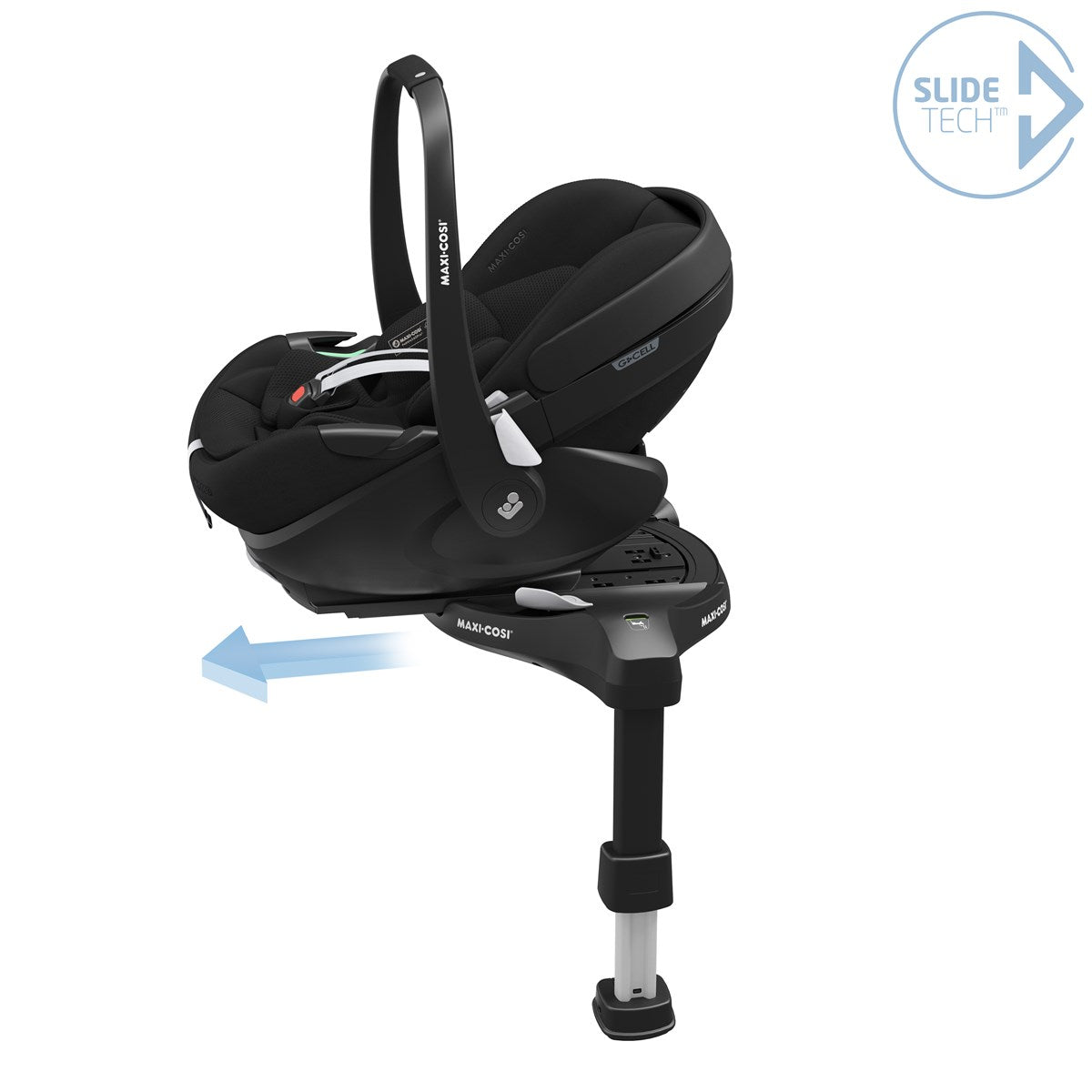Maxi-Cosi 360 Pro Family Car Seat Bundle, Twillic Black