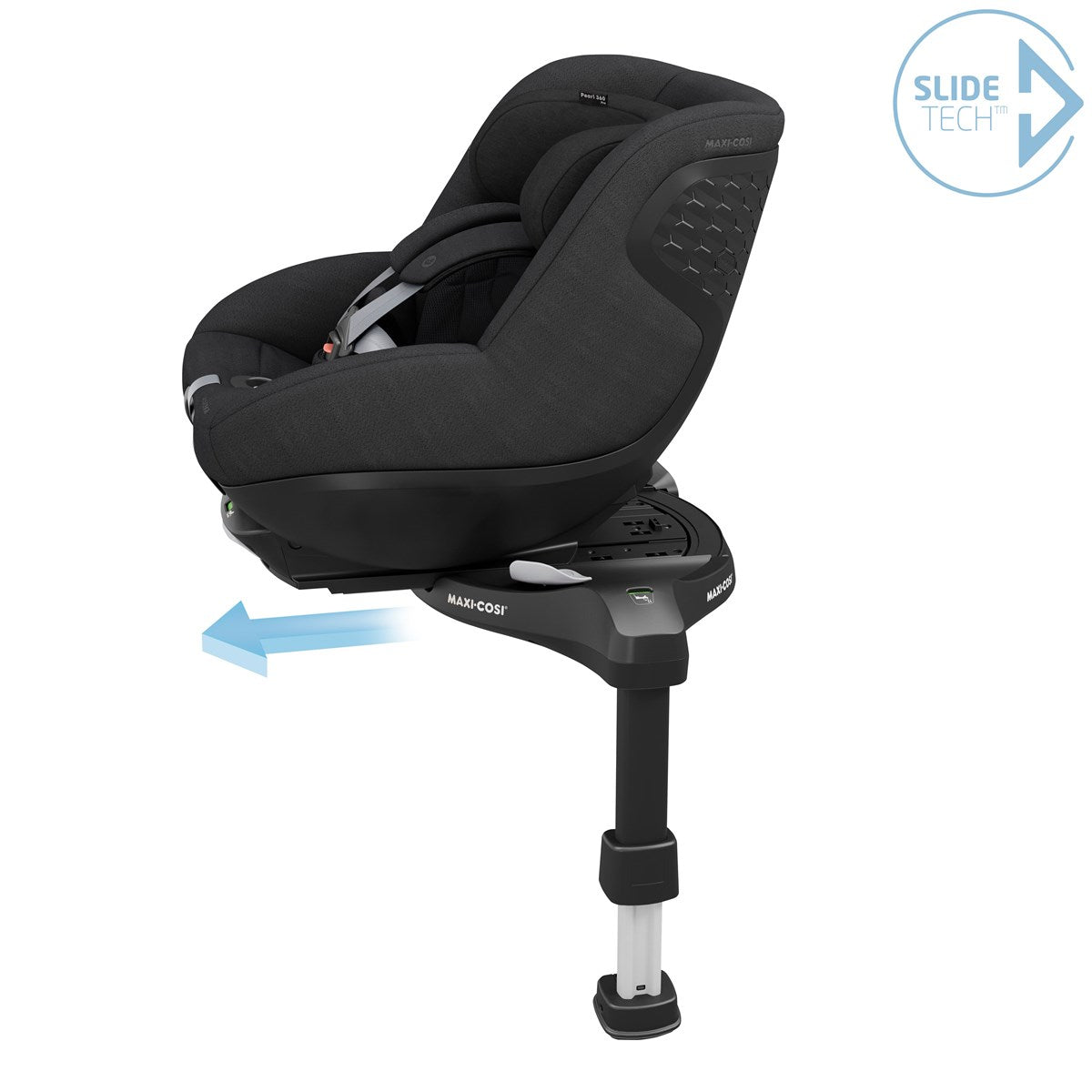 Maxi-Cosi 360 Pro Family Car Seat Bundle, Twillic Black