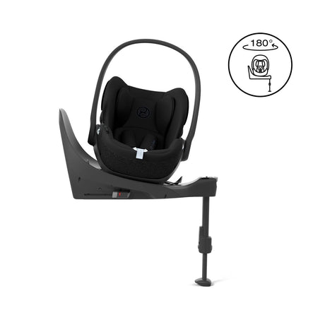 Cybex Cloud T & Sirona T 360 Car Seat Bundle, Sepia Black