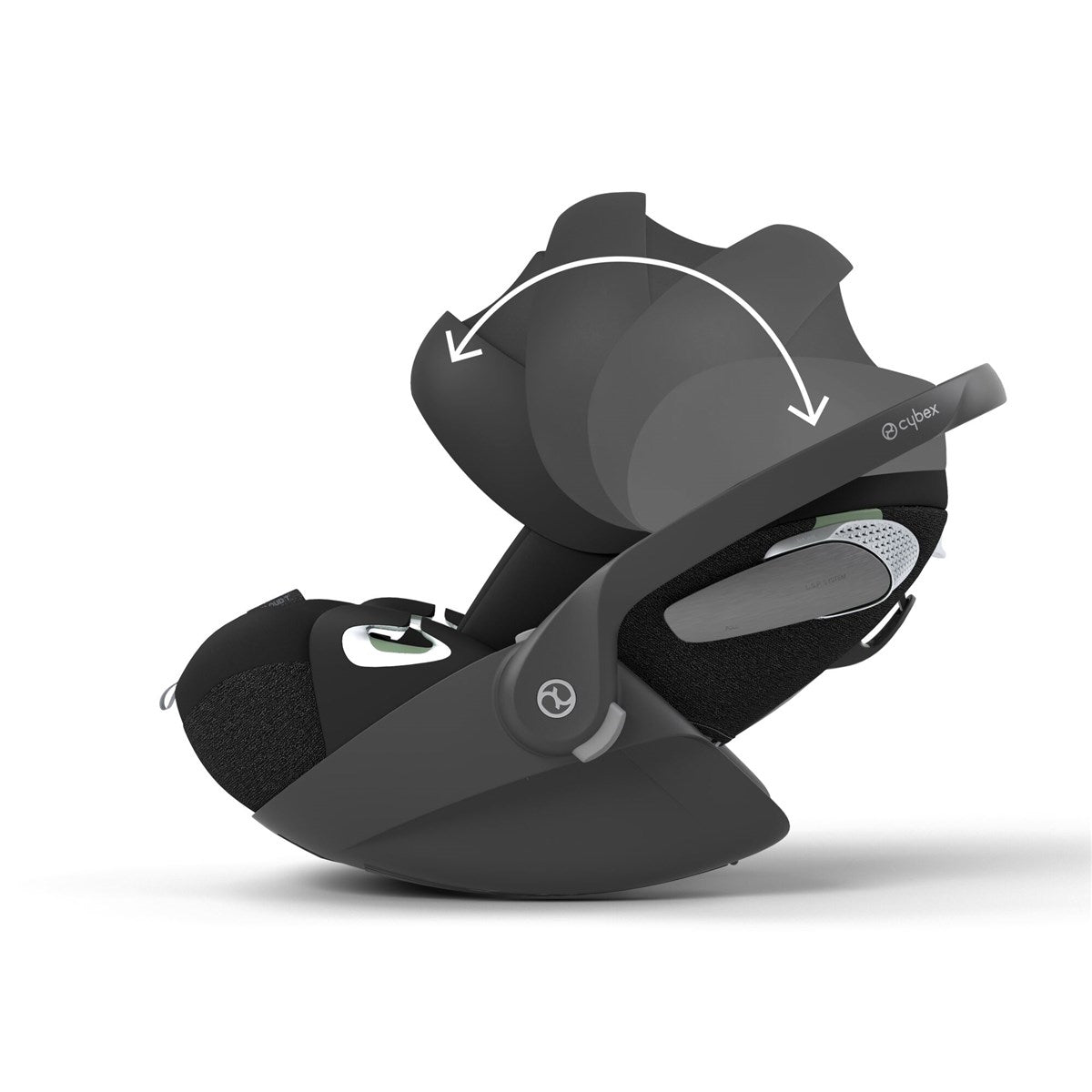 Cybex Cloud T & Sirona T 360 Car Seat Bundle, Sepia Black