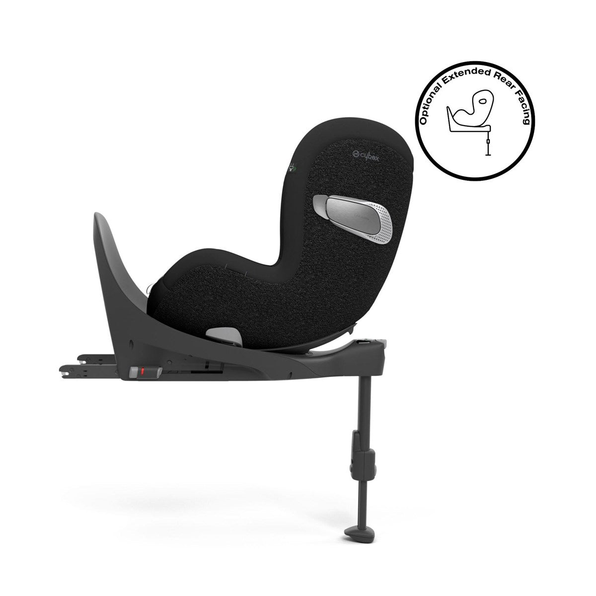 Cybex Cloud T & Sirona T 360 Car Seat Bundle, Sepia Black