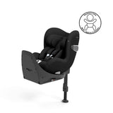 Cybex Cloud T & Sirona T 360 Car Seat Bundle, Sepia Black