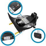 Mamas & Papas Ocarro Travel System & 360 Base Bundle, Cafe